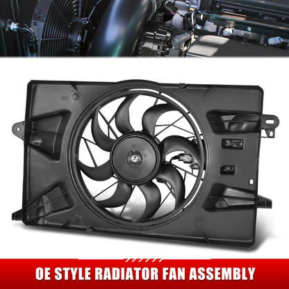 ABANICOS OE STYLE -RAM 2500 2019-2022 / RAM 3500 2019-2022 / 6.4L