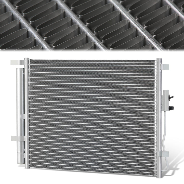 CONDENSADOR HYUNDAI SANTA FE SPORT 2014-2018 - ALUMINUM - SILVER