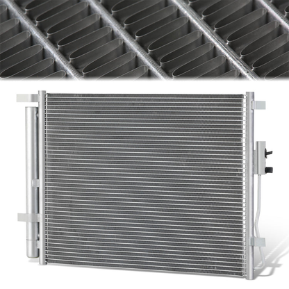 CONDENSADOR HYUNDAI SANTA FE SPORT 2014-2018 - ALUMINUM - SILVER