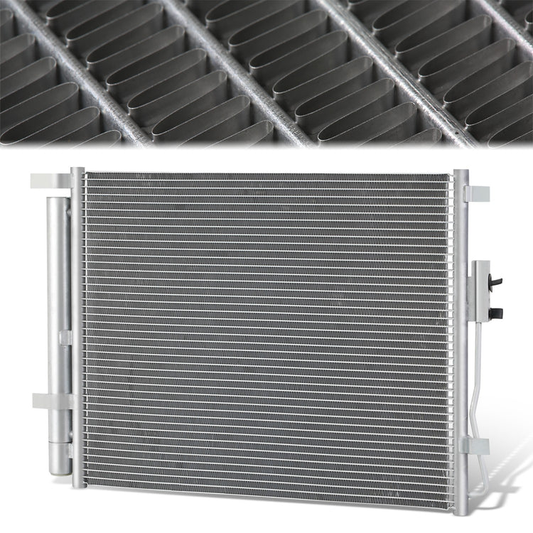 CONDENSADOR HYUNDAI SANTA FE SPORT 2014-2018 - ALUMINUM - SILVER