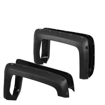 CANTONERAS 14-18 CHEVY SILVERADO 2500HD, 3500HD - FITS 6.5FT, 8FT FLEETSIDE BED MODELS ONLY - POCKET-RIVETED STYLE - TEXTURED - MATTE BLACK