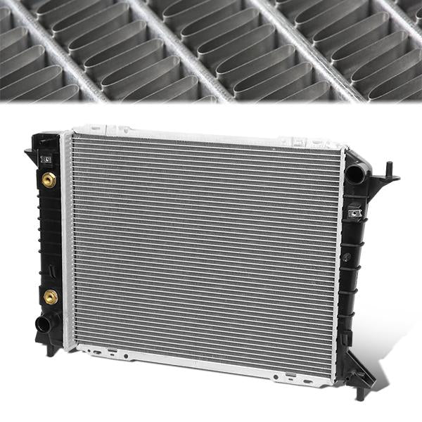 RADIADOR RADIATOR - OEM - 94-97 FORD THUNDERBIRD / 93-98 LINCOLN MARK VIII / 94-97 MERCURY COUGAR - FITS 4.6L V8 - DPI-1551