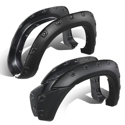 CANTONERAS 12-15 TOYOTA TACOMA - FITS 73.5" FLEETSIDE BED MODELS - TEXTURED - MATTE BLACK