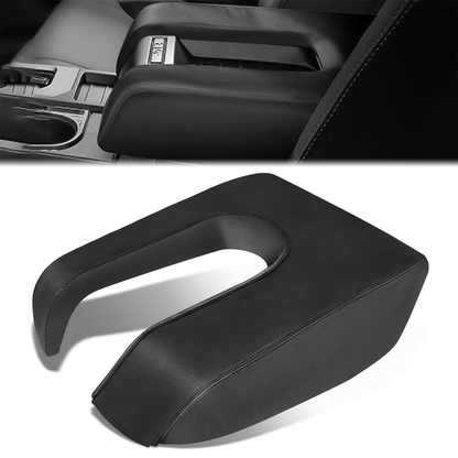 TAPA DE CONSOLA CENTER CONSOLE COVER - 14-19 TOYOTA TUNDRA - SYNTHETIC LEATHER - BLACK
