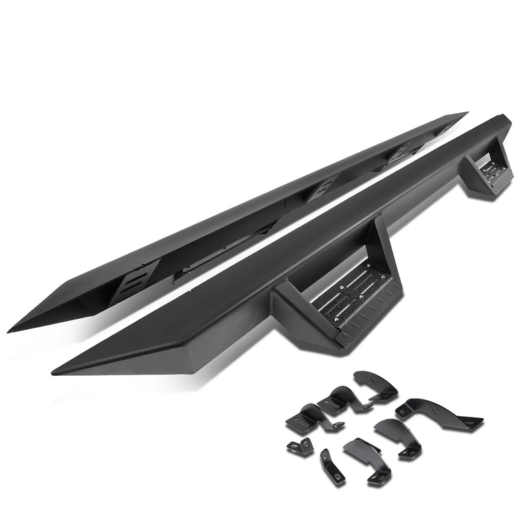 ESTRIBOS STEP DOWN - 05-16 TOYOTA TACOMA - EXTENDED CAB - BLACK