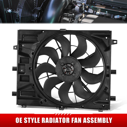 ABANICOS OE STYLE -CHEVROLET EQUINOX 2018-2019 / GMC TERRAIN 2018-2019 / 1.5L, 1.6L, 2.0L - WITH TOW PACKAGE