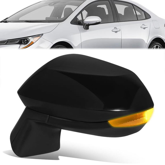 RETROVISOR MIRROR - TOYOTA COROLLA 2019-2024 - WITH POWER - WITH HEATED - WITH SIGNAL - WITH BLIND SPOT - OE STYLE - DRIVER LEFT SIDE