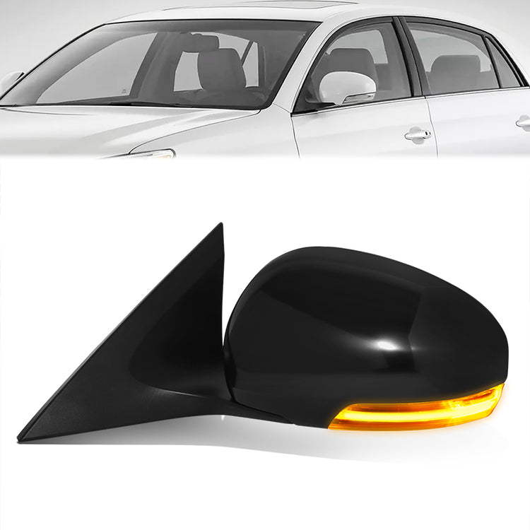 RETROVISOR MIRROR - OE STYLE - TOYOTA AVALON 11-12 - WITH POWER WITH HEATED GLASS WITH SIGNAL - DRIVER SIDE - PAINT TO MATCH - BLACK