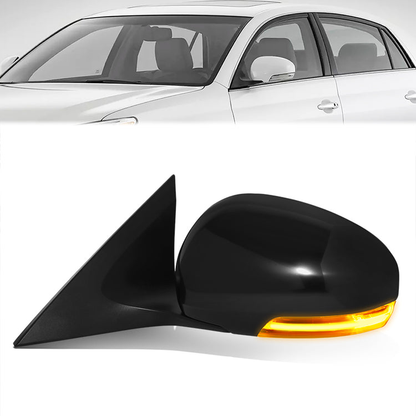 RETROVISOR MIRROR - OE STYLE - TOYOTA AVALON 11-12 - WITH POWER WITH HEATED GLASS WITH SIGNAL - DRIVER SIDE - PAINT TO MATCH - BLACK