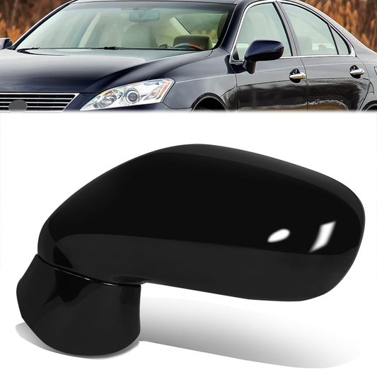 RETROVISOR MIRROR - OE STYLE - LEXUS ES350 08-09 - WITH POWER WITH HEATED GLASS WITH MEMORY - DRIVER SIDE - PAINT TO MATCH - BLACK