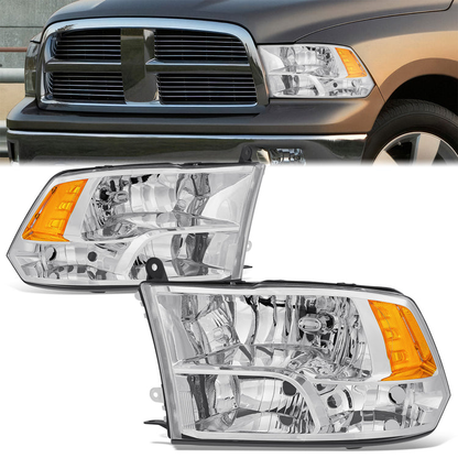 FAROS 10-18 RAM 1500-5500,FIT DUAL OR QUAD HEADLIGHT MODELS, NOT FIT FACTORY PROJECTOR STYLE