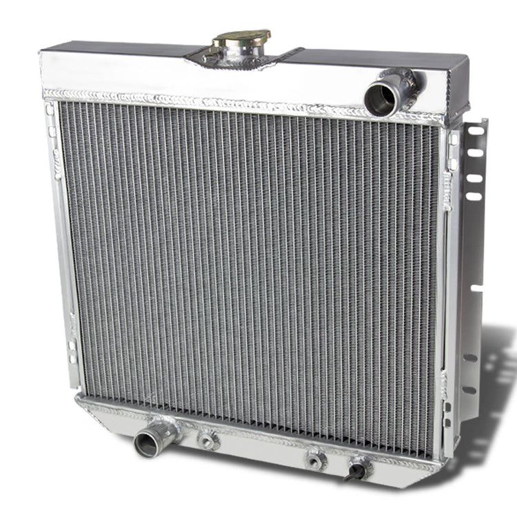 RADIADOR DE ALUMINIO RADIATOR - 3 ROWS - 69-70 FORD MUSTANG / 71-73 FORD MAVERICK, MERCURY COMET / 1973 FORD PINTO / 1970 MERCURY COUGAR XR-7/ XR7