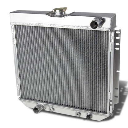 RADIADOR DE ALUMINIO RADIATOR - 3 ROWS - 69-70 FORD MUSTANG / 71-73 FORD MAVERICK, MERCURY COMET / 1973 FORD PINTO / 1970 MERCURY COUGAR XR-7/ XR7