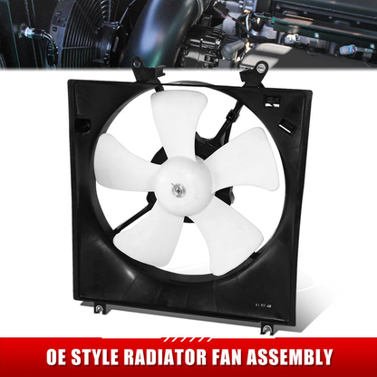 ABANICOS OE STYLE -MITSUBISHI MIRAGE 1997-2002 - 1.8L WITH AUTOMATIC TRANSMISSION