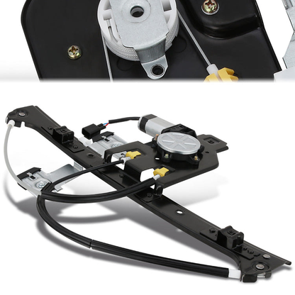 REGULADOR DE VENTANA WINDOW MOTORS & REGULATORS - METALLIC - 02-06 CHEVY TRAILBLAZER/02-06 GMC ENVOY/03-05 ISUZU ASCENDER - METALLIC - BARE STEEL/PLASTIC