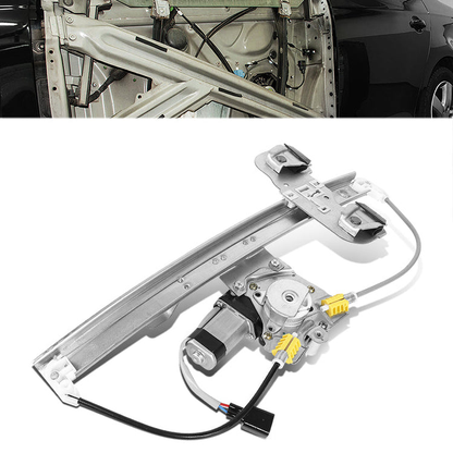 REGULADOR DE VENTANA WINDOW MOTORS & REGULATORS - METALLIC - 04-08 PONTIAC GRAND PRIX - METALLIC - BARE STEEL/PLASTIC