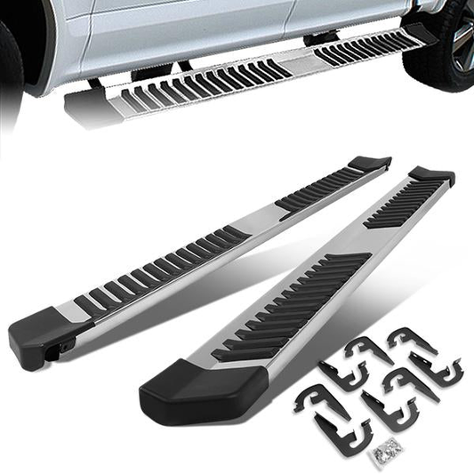 ESTRIBOS 6" - 04-14 FORD F-150 - CREW CAB - SILVER