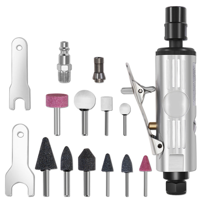 HERRAMIENTAS 1/4" MINI AIR DIE GRINDER KIT