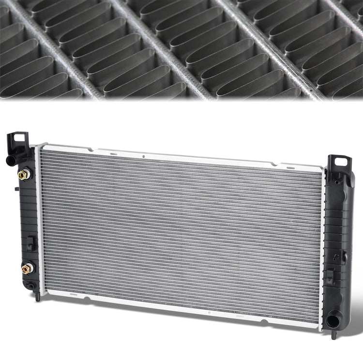RADIADOR RADIATOR - OEM - 01-07 GMC SIERRA / 01-07 YUKON / 00-07 CHEVROLET SILEVRDO/ 00-07 SUBURBAN / 05-07 CHEVROLET TAHOE / 02-07 CADILLAC ESCALADE / 07 CHEVROLET AVALANCHE