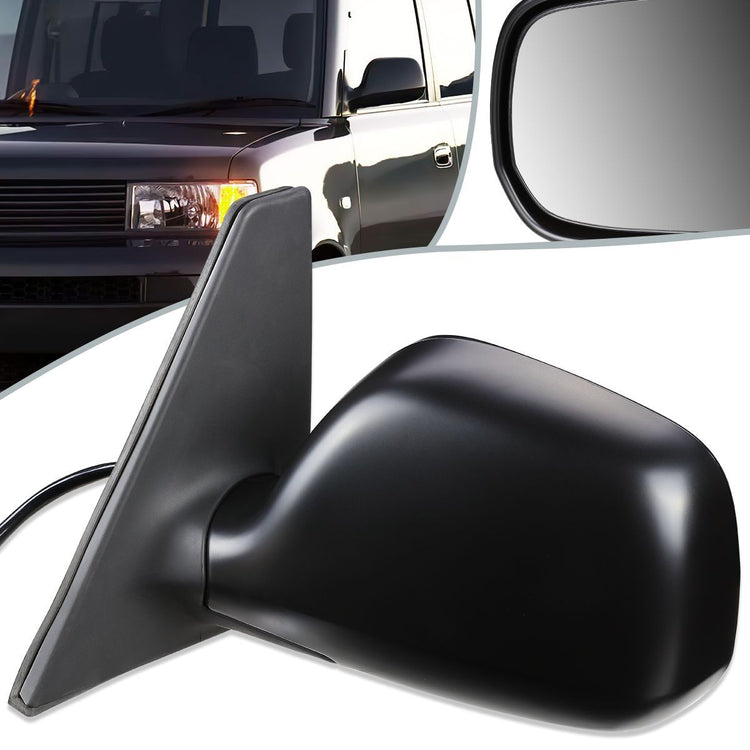 RETROVISOR MIRROR - OEM - 04-06 SCION XB - POWERED - PAINTABLE - BLACK - LEFT
