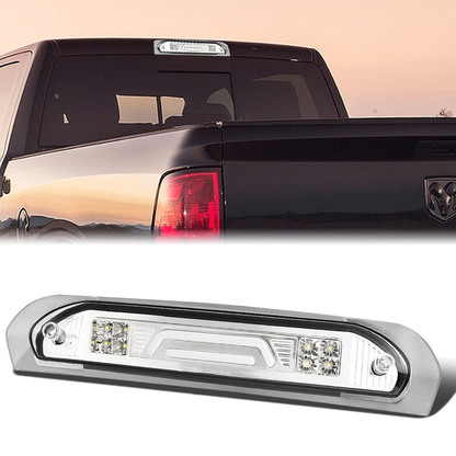 LUZ DE FRENO 02-08 DODGE RAM 1500 / 03-09 DODGE RAM 2500, 3500 - FITS MODELS WITH CARGO LIGHTS ONLY - 3D - LED - CHROME