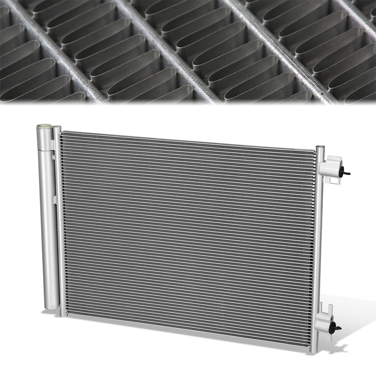 CONDENSADOR NISSAN KICKS 2018-2024 / NISSAN SENTRA 2020-2024 / NISSAN VERSA 2020-2024 - ALUMINUM - SILVER