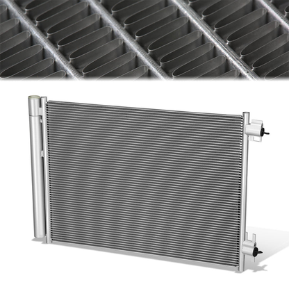 CONDENSADOR NISSAN KICKS 2018-2024 / NISSAN SENTRA 2020-2024 / NISSAN VERSA 2020-2024 - ALUMINUM - SILVER