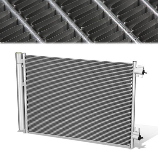 CONDENSADOR NISSAN KICKS 2018-2024 / NISSAN SENTRA 2020-2024 / NISSAN VERSA 2020-2024 - ALUMINUM - SILVER