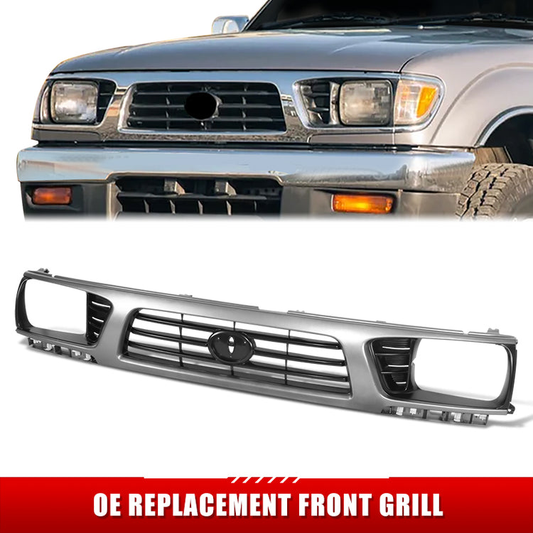 PARRILLA GRILLE - TY TACMA '95-'00/ GRILLE ASS'Y 95-97/ SILVER/GRAY/BLACK (4WD)//PARTS.NO,TO1200198//OEM NO,5310035310
