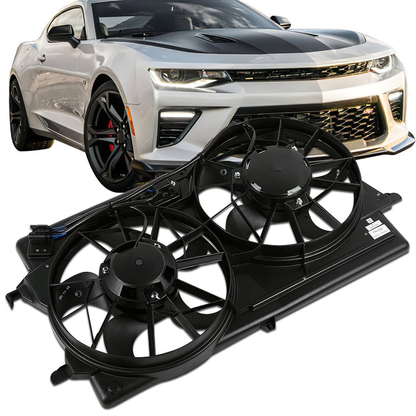 ABANICOS OE STYLE - 00-02 FORD FOCUS - WITH A/C - SINGLE FAN PLUG - DOHC ONLY