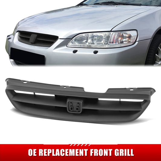 PARRILLA GRILLE - HD ACORD 98-02/ GRILLE ASS'Y 98-00/ MAT-BLACK W/O MOULDING/ (2D)//PARTS.NO,HO1200140//OEM NO,75101S82A01