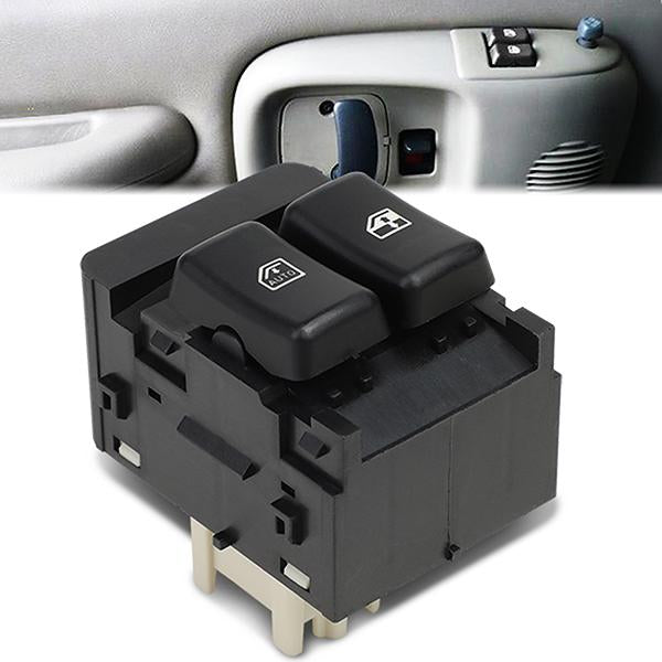INTERRUPTOR ELEVADOR ELECTRICO 96-00 CHEVY EXPRESS 1500, 2500, 3500, GMC SAVANA 1500, 2500, 3500 - DRIVER SIDE - BLACK