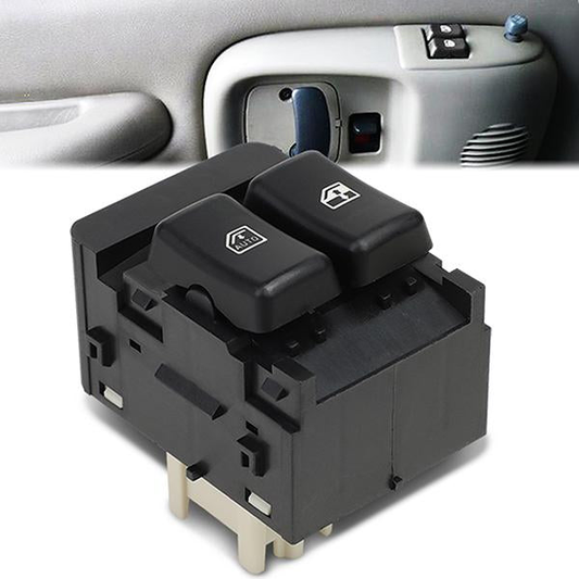 INTERRUPTOR ELEVADOR ELECTRICO 96-00 CHEVY EXPRESS 1500, 2500, 3500, GMC SAVANA 1500, 2500, 3500 - DRIVER SIDE - BLACK