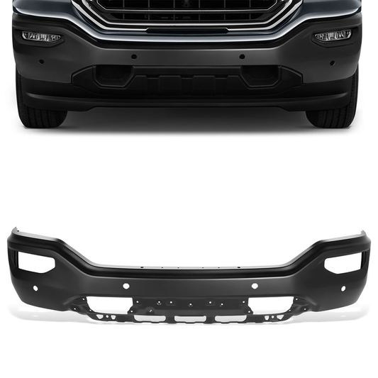 DEFENSA 16-18 GMC SIERRA 1500 ,BLACK,WITH SENSOR HOLE - BLACK