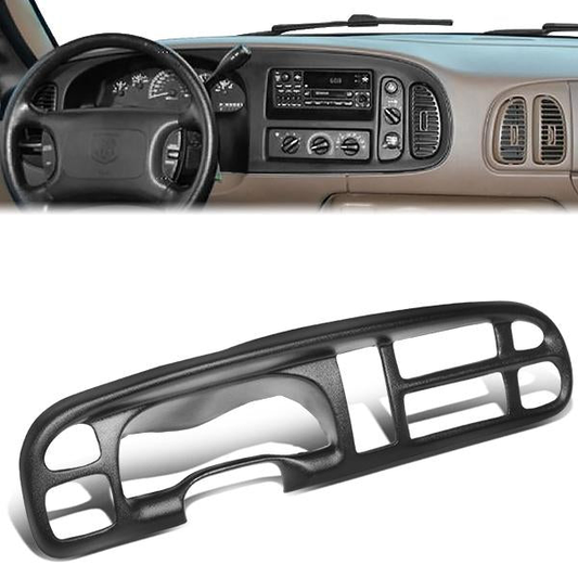 nan INSTRUMENT CLUSTER COVER CAP - 98-01 DODGE RAM 1500 - BLACK