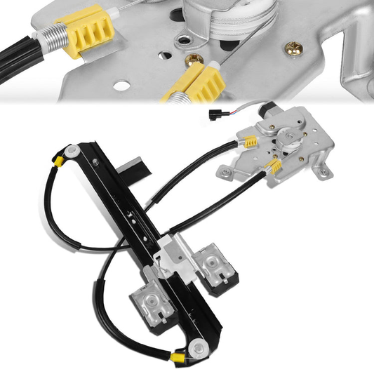 REGULADOR DE VENTANA WINDOW MOTORS & REGULATORS - METALLIC - 02-06 CADILLAC ESCALADE/00-06 CHEVY TAHOE/00-06GMC YUKON - METALLIC - BARE STEEL/PLASTIC