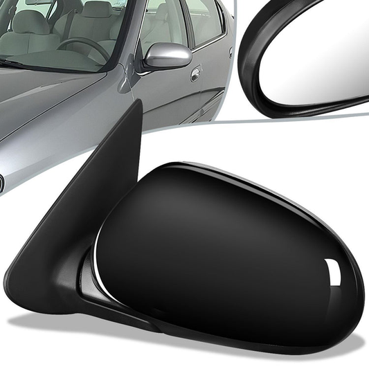 RETROVISOR MIRROR - OEM - 00-03 NISSAN MAXIMA / 00-01 INFINITI I30 / 02-04 INFINITI I35 - POWERED - HEATED - PAINTABLE - BLACK - LEFT