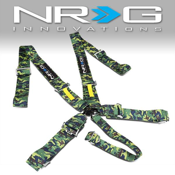 CINTURON RACING 5 POINT - CAM LOCK - CAMO
