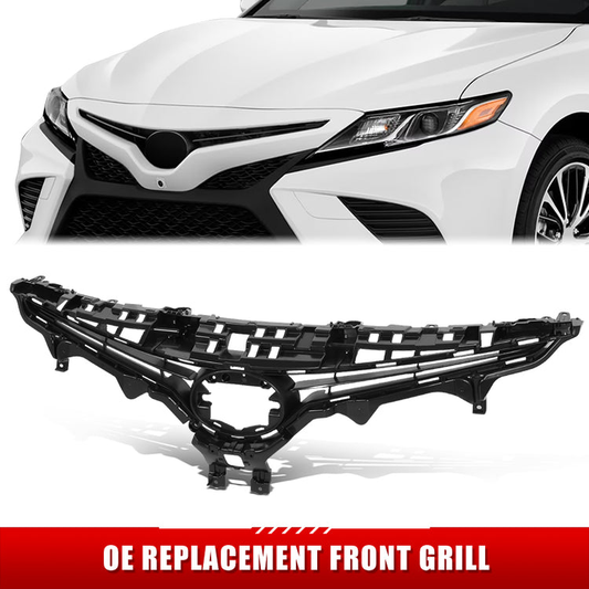 PARRILLA GRILLE - TY CAMY 18-20/21-ON/ GRILLE ASS'Y 18-20/ MAT-BLACK (HYBRID/SE)//PARTS.NO,TO1200422//OEM NO,5310106E10