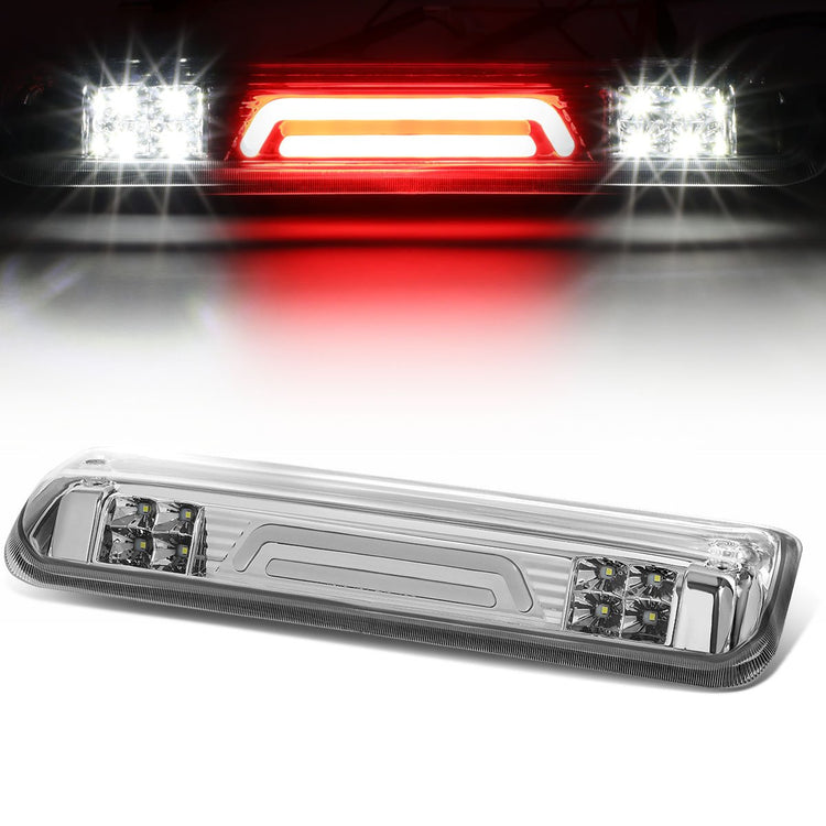 LUZ DE FRENO 07-10 FORD EXPLORER SPORT TRAC / 04-08 FORD F-150, LOBO / 06-08 LINCOLN MARK LT - 3D - LED - CHROME
