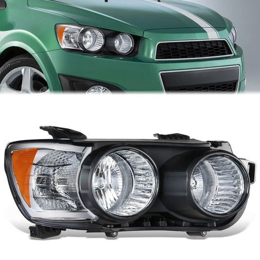 FAROS OE STYLE -12-16 CHEVY SONIC - BLACK BEZEL - RIGHT SIDE
