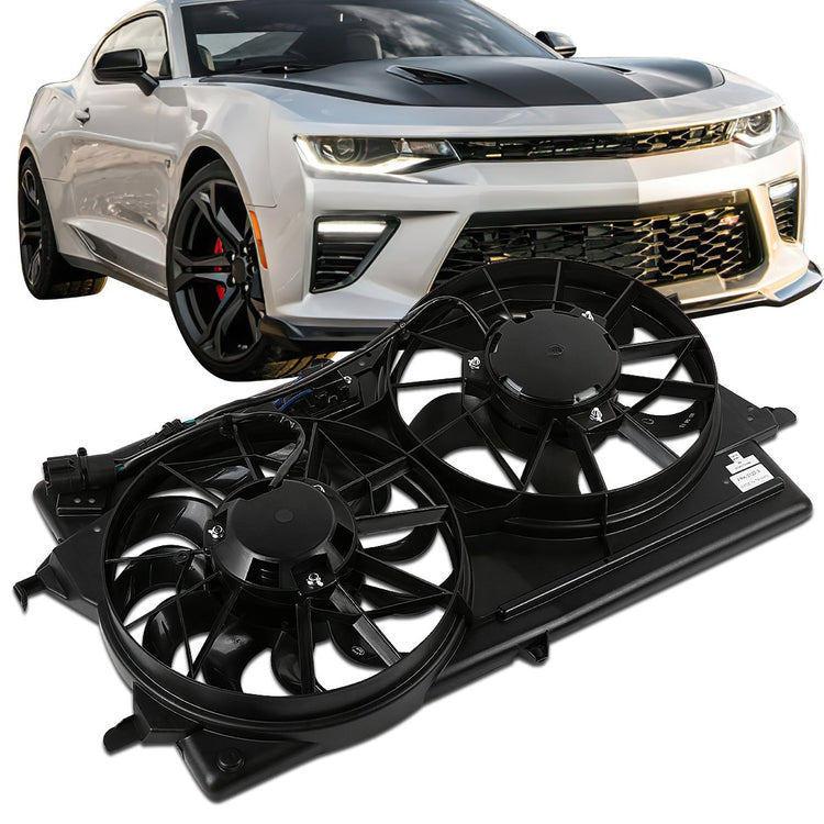 ABANICOS OE STYLE - 03-04 FORD FOCUS - WITH A/C - DOHC ONLY