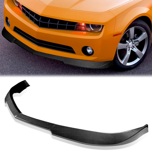 LIP FRONTAL 16-22 MAZDA MIATA - REQUIRES DRILLING BUMPER FOR INSTALLATION - 3PC - CARBON FIBER LOOK