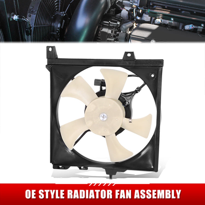 ABANICOS OE STYLE -DS SENTR '95-'99 RAD.COOLING FAN ASS'Y (1.6) (=200SX '95-'98) (MEXICO BUILT)