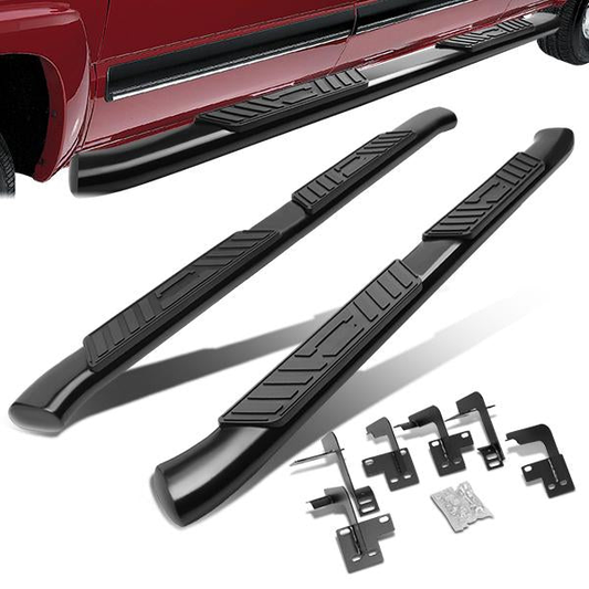 ESTRIBOS 5" - OVAL - 19-20 DODGE RAM 1500 QUAD CAB - BLACK