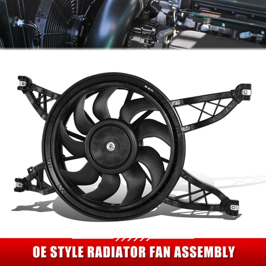 ABANICOS OE STYLE -FORD F-150 2018-2020 - 3.0L TURBO DIESEL ELECTRIC FAN. - FITS MODELS WITHOUT DUAL ELECTRIC FANS