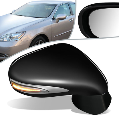 RETROVISOR MIRROR - OEM - 07-12 LEXUS ES350 - POWERED - HEATED - W/ SIGNAL LIGHT - W/ MEMORY - W/ PUDDLE LIGHT - FOLDING - RIGHT