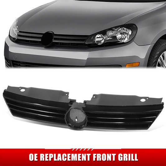 PARRILLA GRILLE - VG JETA '11-'18/ GRILLE ASS'Y 11-14/ MAT-DARK GRAY/ W/BLACK MOULDING (4D)//PARTS.NO,VW1200151//OEM NO,5C6853651QWA