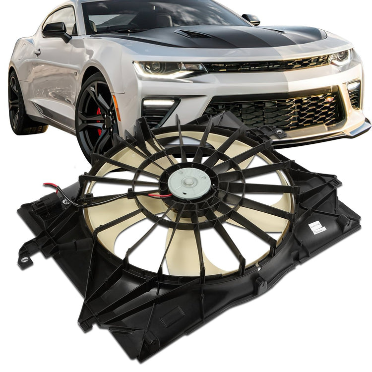 ABANICOS OE STYLE - 09-10 DODGE RAM 1500 PICKUP / 11-12 RAM 1500 - FITS 3.7L, W/O MEGACAB