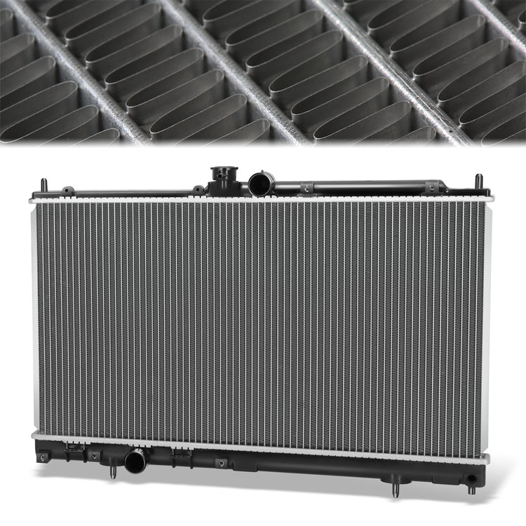 RADIADOR RADIATOR - OEM - MITSUBISHI LANCER 2003-2006 - FITS 2.0L TURBO - MANUAL TRANSMISSION MODELS - DPI 2676